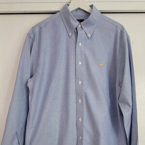 Men's Brooks Brothers 346 Button Down Shirt in light blue (Size: M)